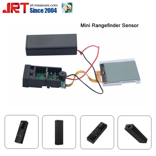 60 မီတာရှည်လျားသော Mini Rangefinder Sensor LCD