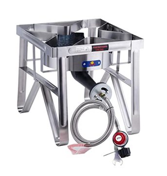 Square Stainless Steel Outdoor Propane Burner