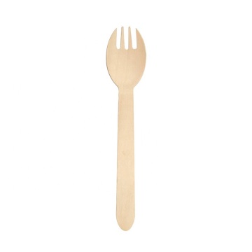 140mm 160mm spork sendok garpu sekali pakai ramah lingkungan