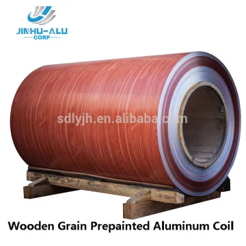 Wooden Grain Prepainted Aluminium Coil for building material