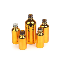 Électroplate des bouteilles de compte-gouttes en verre or pour l'huile essentielle