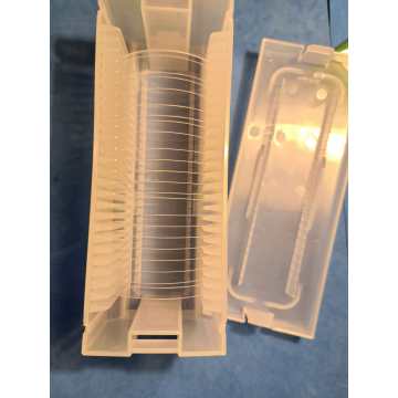 Janela duplamente polida de wafer de safira de 4 polegadas