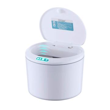 Smart Sensor Trash Can, 3L, Battery Powered, for Office Desks and Vehicles
