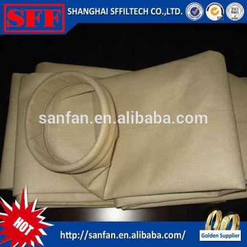 High efficiency dust removing needle felt PPS filter bag