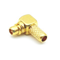 Right Angle MMCX Male Plug RF Coaxial Connector