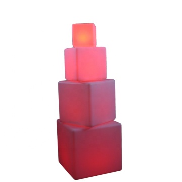 Customization Factory Wholesale Modern LED Rotomolded Illuminated Bar Stools and Tables