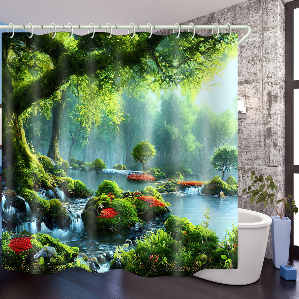 waterproof walk in shower curtain202400- (1)-05