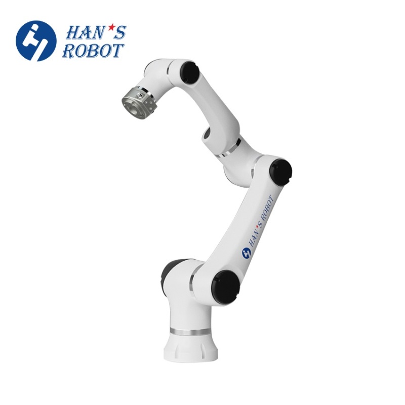 6 DOF White Industrial Robot Cobot Arm with High Precision - 10kg Capacity