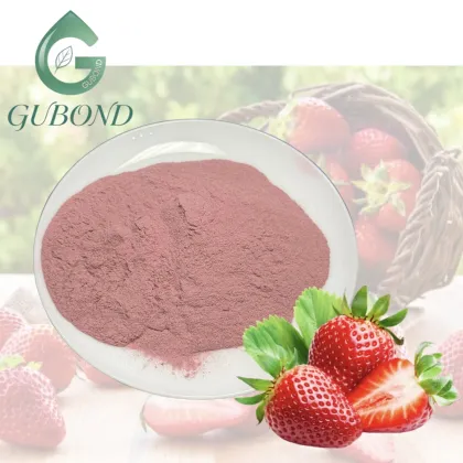 Spray-Dried Strawberry Fruit Powder with Anthocyanins