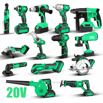 Erschwinglicher Ryobi M18 18V Cordless Lithium-Ionen 15-teilige Combo-Kit mit kostenlosem Versand