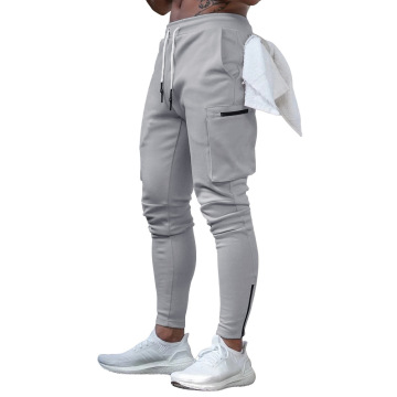 Men's Yoga Sports Running Leggings With Pocket