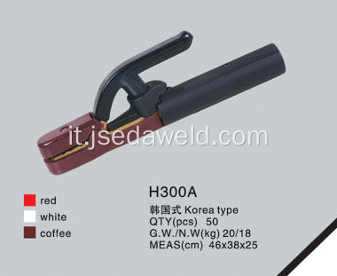 Porta elettrodo di tipo Corea H300A