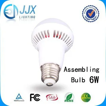 wholesale led bulb light assembly 6w 500lm