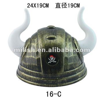 Party Halloween funny Plastic PVC viking Hat/Viking Helmet MH-1504