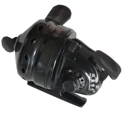 Metal Fish Shooting Wheel Inner Line Closed Wheel Slingshot with Fishing Reel