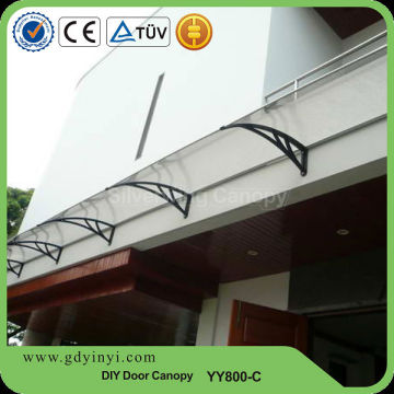 Australia design Plastic rain shelter canopies for window and door