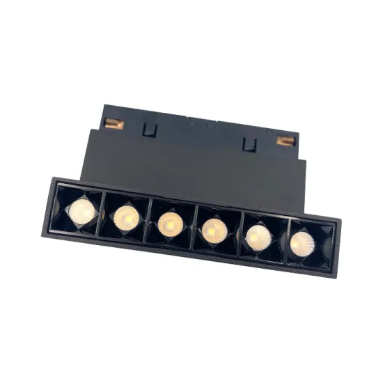 DC48V magnetic track grille lamp 8heads Bridgelux