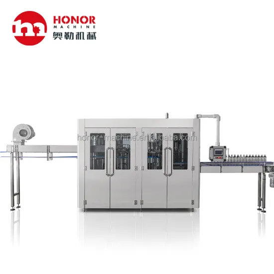 High-Speed 2000BPH-6000BPH Pure Drinking Water Bottling Filling Capping and Labeling Machine