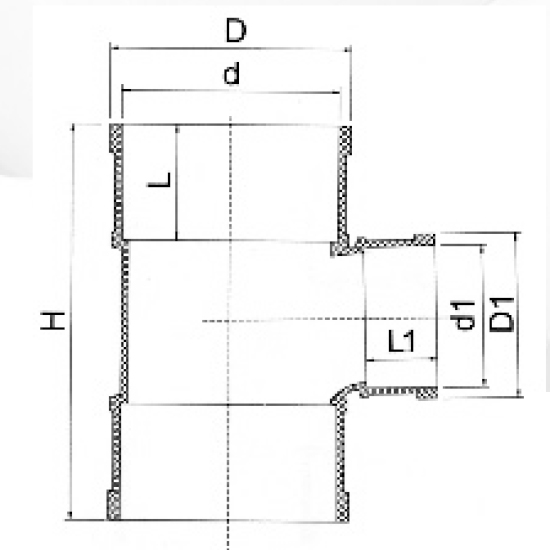 BS5255 / 4514 التصريف Upvc الحد من المحملة رمادية