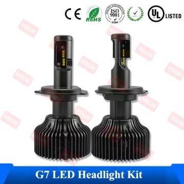 Factory quality hb1 h4 car led headlight kit h7 h8 hb3 hb4 led headlamp kit and super bright h11 9005 9006 led head lamp