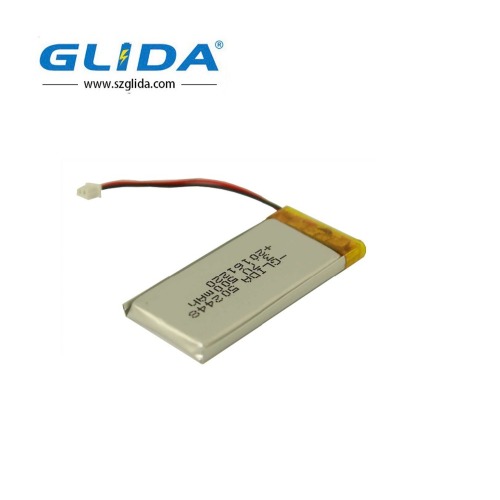Top quality lithium polymer battery 3.7v 500 mah