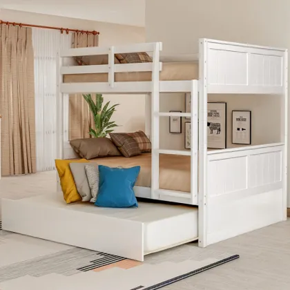 Wooden furniture double wooden children double bed
