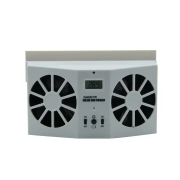 Portable Solar-Powered Car Radiator Ventilation Fan - Single/Dual/Triple Fans