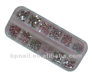 Nail Art Crystal Stone set/Light Pink