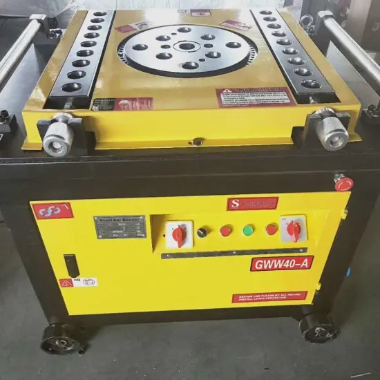 Hand Operated Automatic Stirrup Bending Machine Rebar Bender Machine Steel Bar Bender