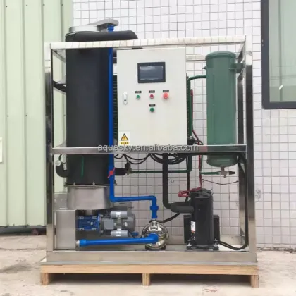 Customized Industrial Ice Making Machine - 500kg/day Ice Tube Machine