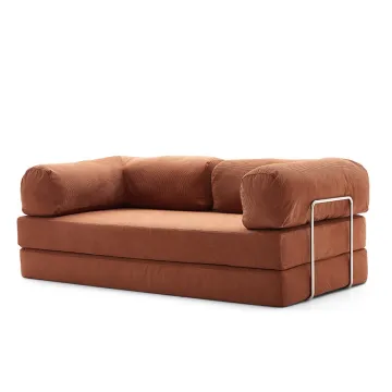 HJ HOME: Corduroy Fabric Modular Sofa Set - Vacuum Compression and Foldable Living Room Furniture