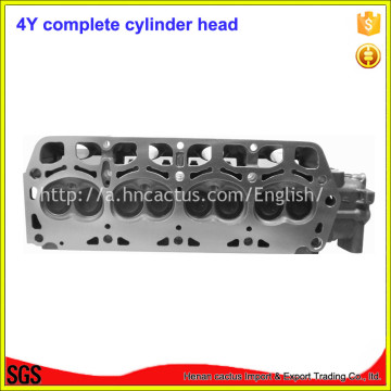 Pièces de moteur complètes 11101-73020 4y Cylinder Head pour Toyota 491q