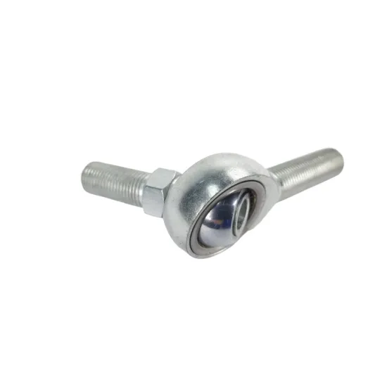 5/16-24 Thread RH Female Mild Steel Rod End with Stud for Delta Robots