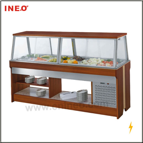 Island Type Sliding-Door Salad Bar (M-H1490ZL4)