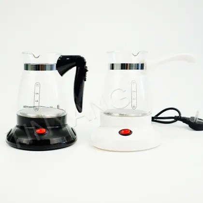 Borosilicate Glass Electric Coffee Maker Pots for Turkish Coffee