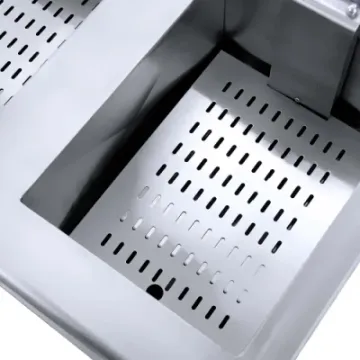 High Quality Commercial Kitchenware Chips Frying Machine Gas Fryer