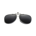 Custom Aviator Clip On Sunglasses For Glasses