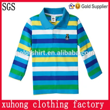 Kid high quality slim fit brand polo shirt