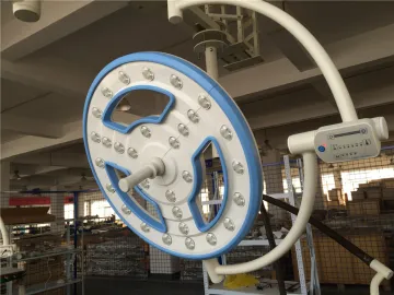 Surgical equipment wall mounted led operating light