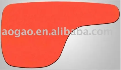 student compact laminate chair with writing tablet