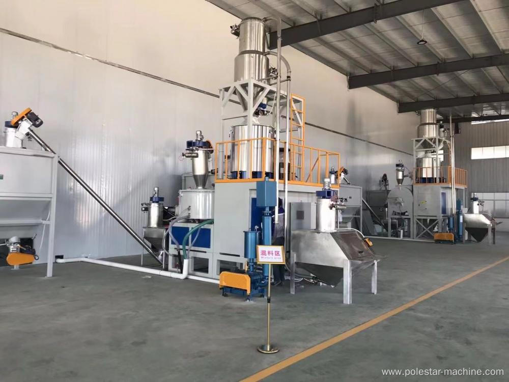 New Design Plastic Granular Mixing Machine