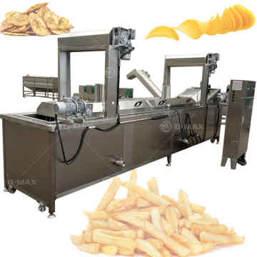 Automatic Sweet Frozen Potatoes French Fry Production Line Machine