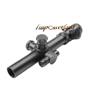 Funpowerland 3.5-10x25 Red&Green Mil-Dot Riflescope/Hunting Sight Scope With Red Laser