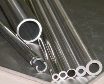 Round titanium seamless tubes/pipes for bike frame