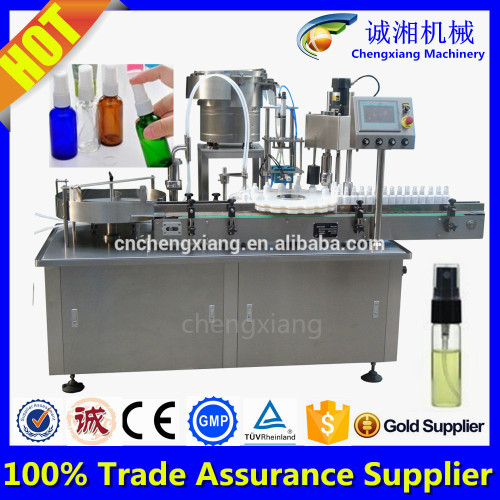 Trade assurance automatic spray bottle liquid filling machine