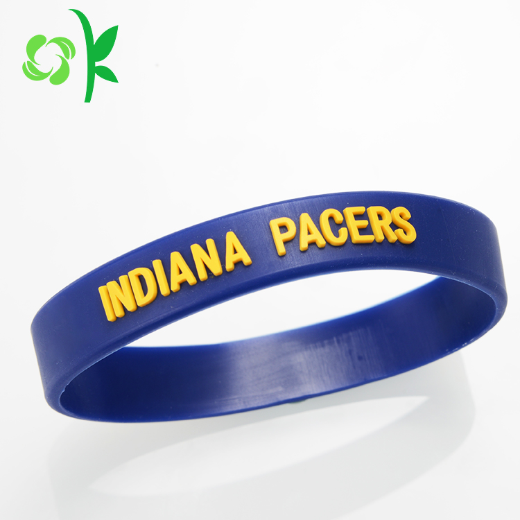 Personalized Cool Fashion Unique Blue Silicone Bracelets