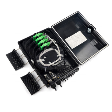 16 Core Core Optical Distribution Outdoor IP 65 FTTH FAT PLC Splitter 1x16 Box