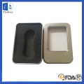 Rectangular Tin Finger Spinner Box With Window