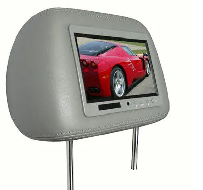 Lg Tft Panel 7" Automobile Headrest Monitor Dvd Players With Pillow S-hp702