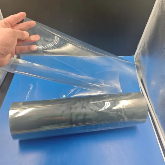 PET rigid sheet for folding box display packaging